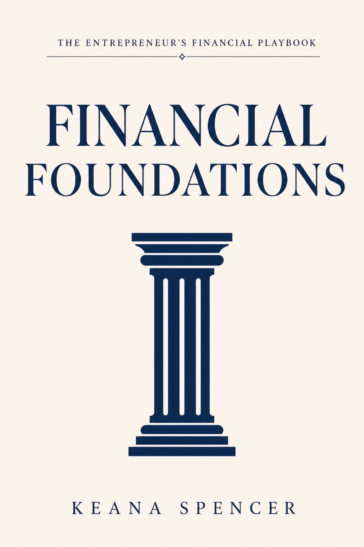 Financial Foundations book cover by Keana Spencer